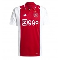 Camisa de Futebol Ajax Steven Bergwijn #7 Equipamento Principal 2024-25 Manga Curta